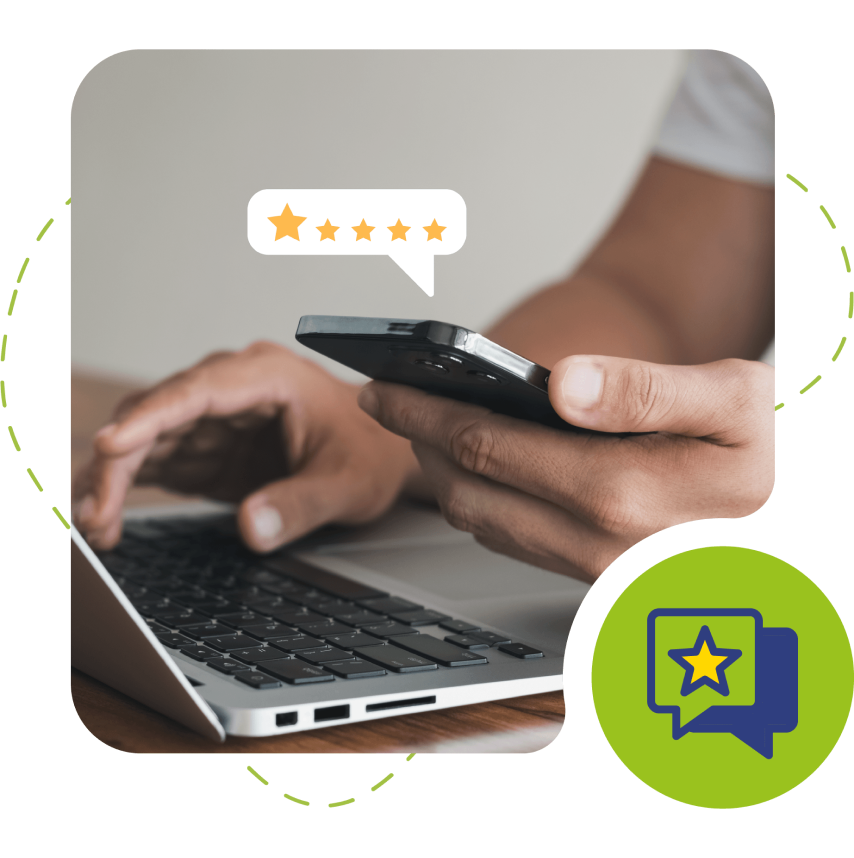 reviews section